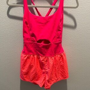 FP Movement by Free People Righteous Runsie Neon Pink